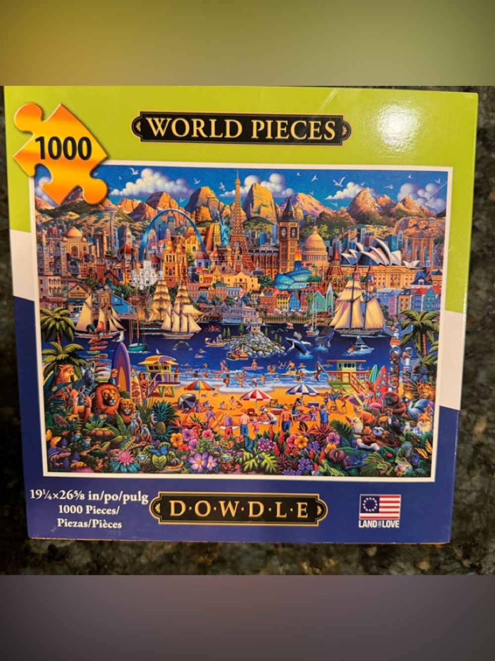 Eric Dowdle Puzzle - World Pieces